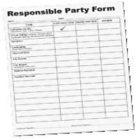 Responsible Party Form